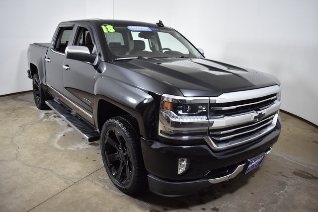 Pre-Owned 2018 Chevrolet Silverado 1500 High Country 4D Crew Cab in ...